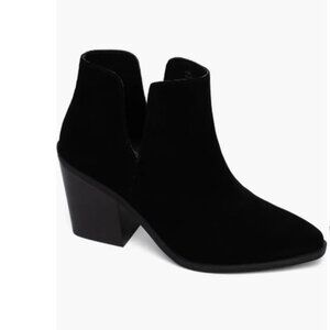 Lisa Vicky Kicky Bootie Women's Size 9.5 Split Ankle Low Heel Boots